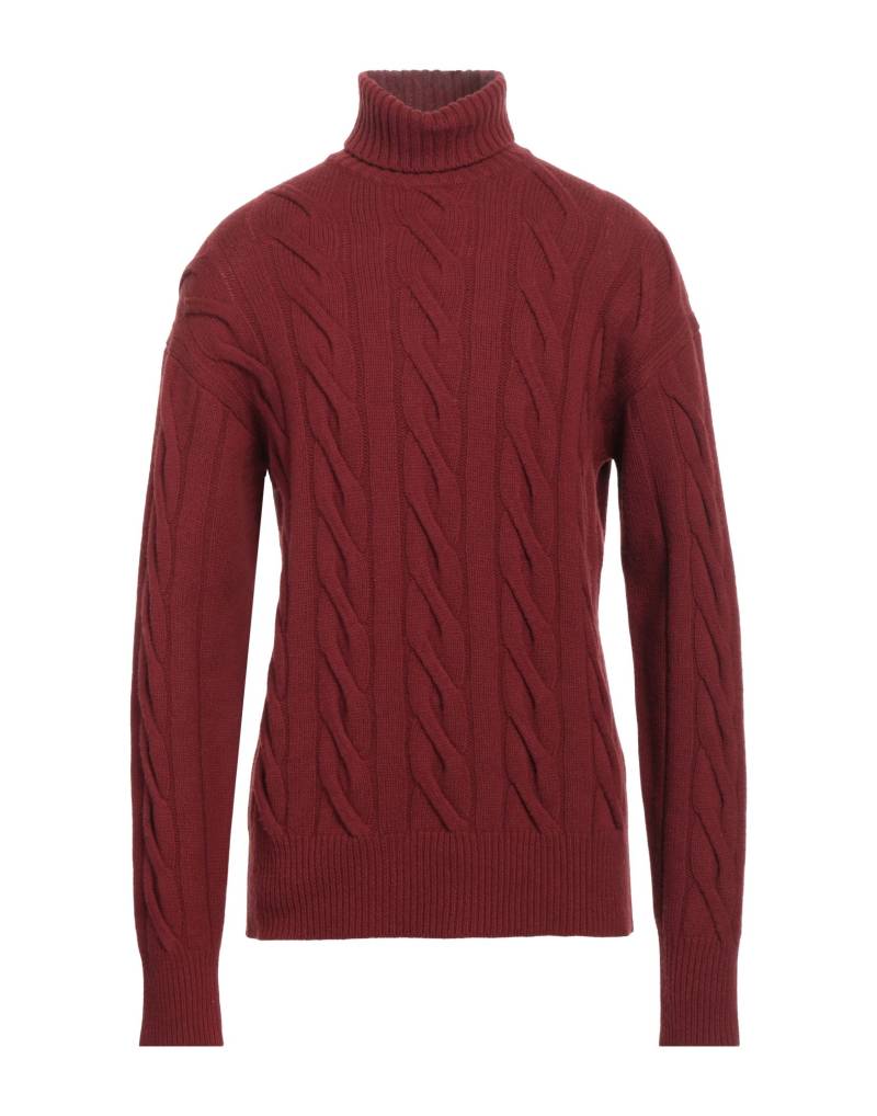 PIACENZA CASHMERE 1733 Rollkragenpullover Herren Rostrot von PIACENZA CASHMERE 1733