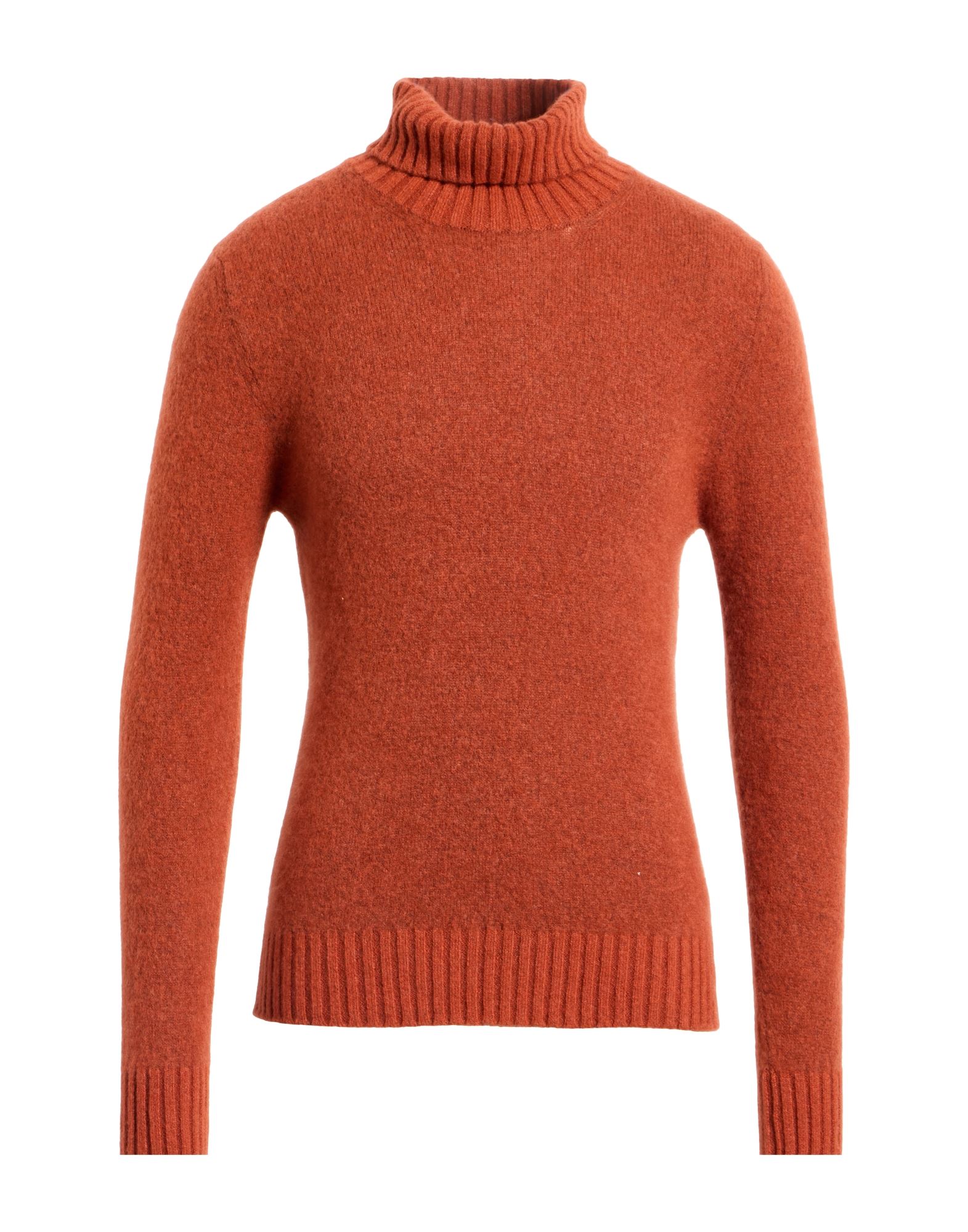 PIACENZA CASHMERE 1733 Rollkragenpullover Herren Rostrot von PIACENZA CASHMERE 1733