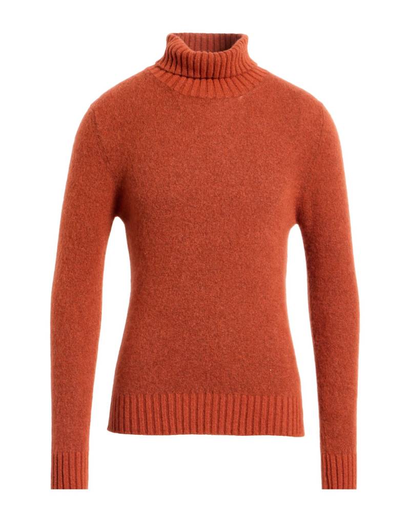 PIACENZA CASHMERE 1733 Rollkragenpullover Herren Rostrot von PIACENZA CASHMERE 1733