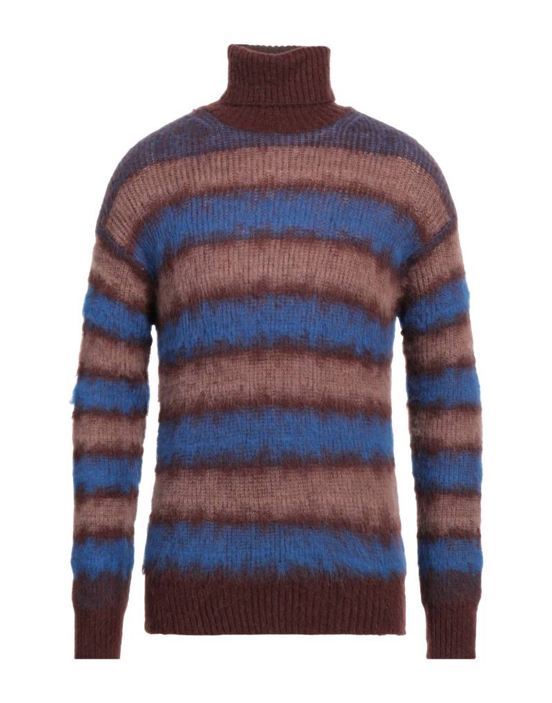 PIACENZA CASHMERE 1733 Rollkragenpullover Herren Schokobraun von PIACENZA CASHMERE 1733