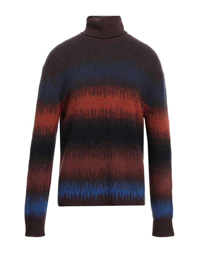 PIACENZA CASHMERE 1733 Rollkragenpullover Herren Schokobraun von PIACENZA CASHMERE 1733