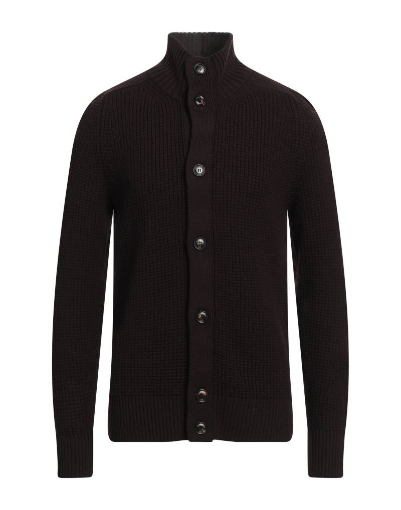 PIACENZA CASHMERE 1733 Strickjacke Herren Dunkelbraun von PIACENZA CASHMERE 1733