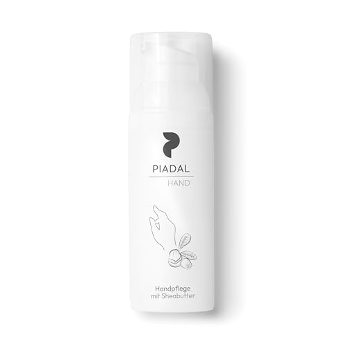 PIADAL Handpflegecreme mit Sheabutter und Allantoin – Intensive Feuchtigkeitspflege für trockene und beanspruchte Hände - 50 ml von PIADAL