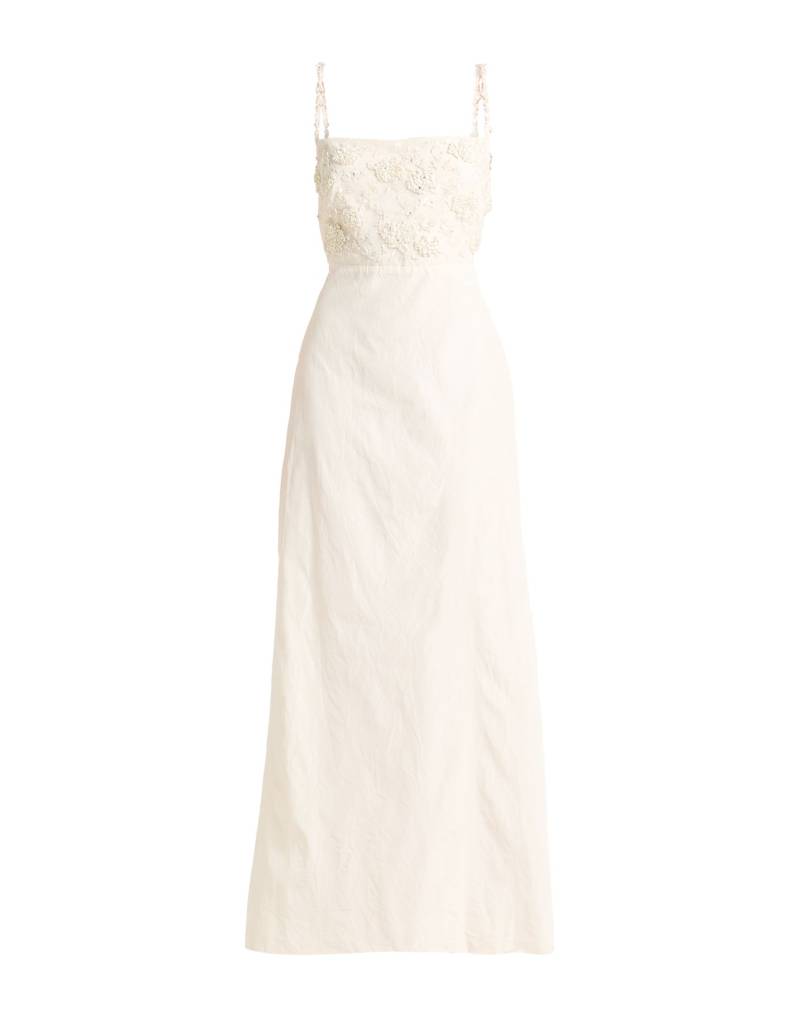 PIANOFORTE di MAX MARA Maxi-kleid Damen Cremeweiß von PIANOFORTE di MAX MARA