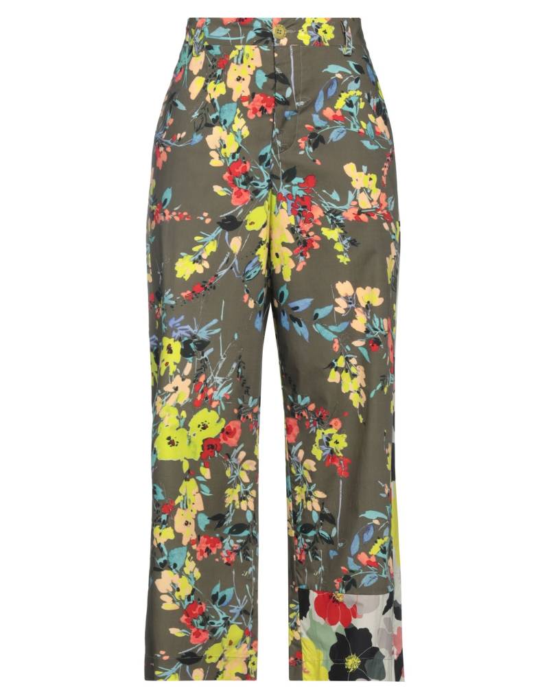 PIANURASTUDIO Hose Damen Militärgrün von PIANURASTUDIO