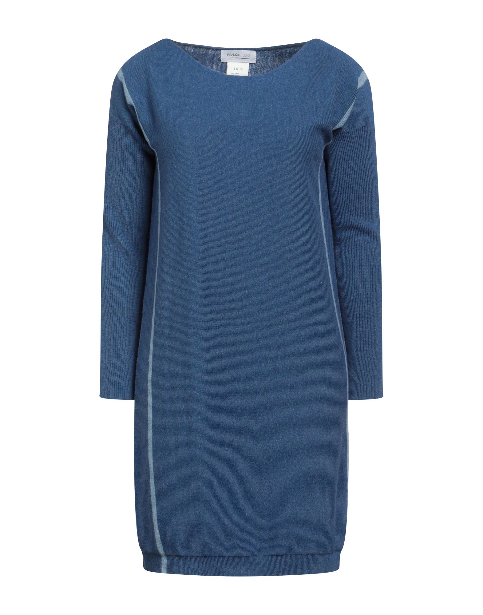 PIANURASTUDIO Mini-kleid Damen Blau von PIANURASTUDIO