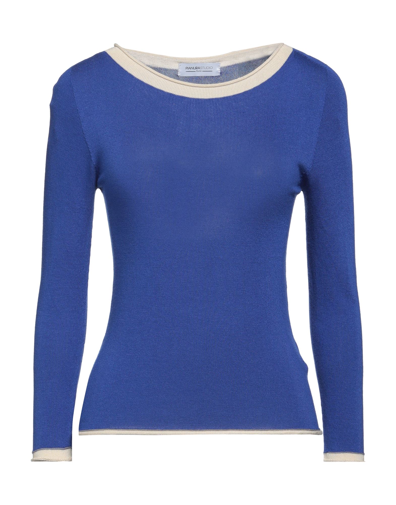 PIANURASTUDIO Pullover Damen Blau von PIANURASTUDIO