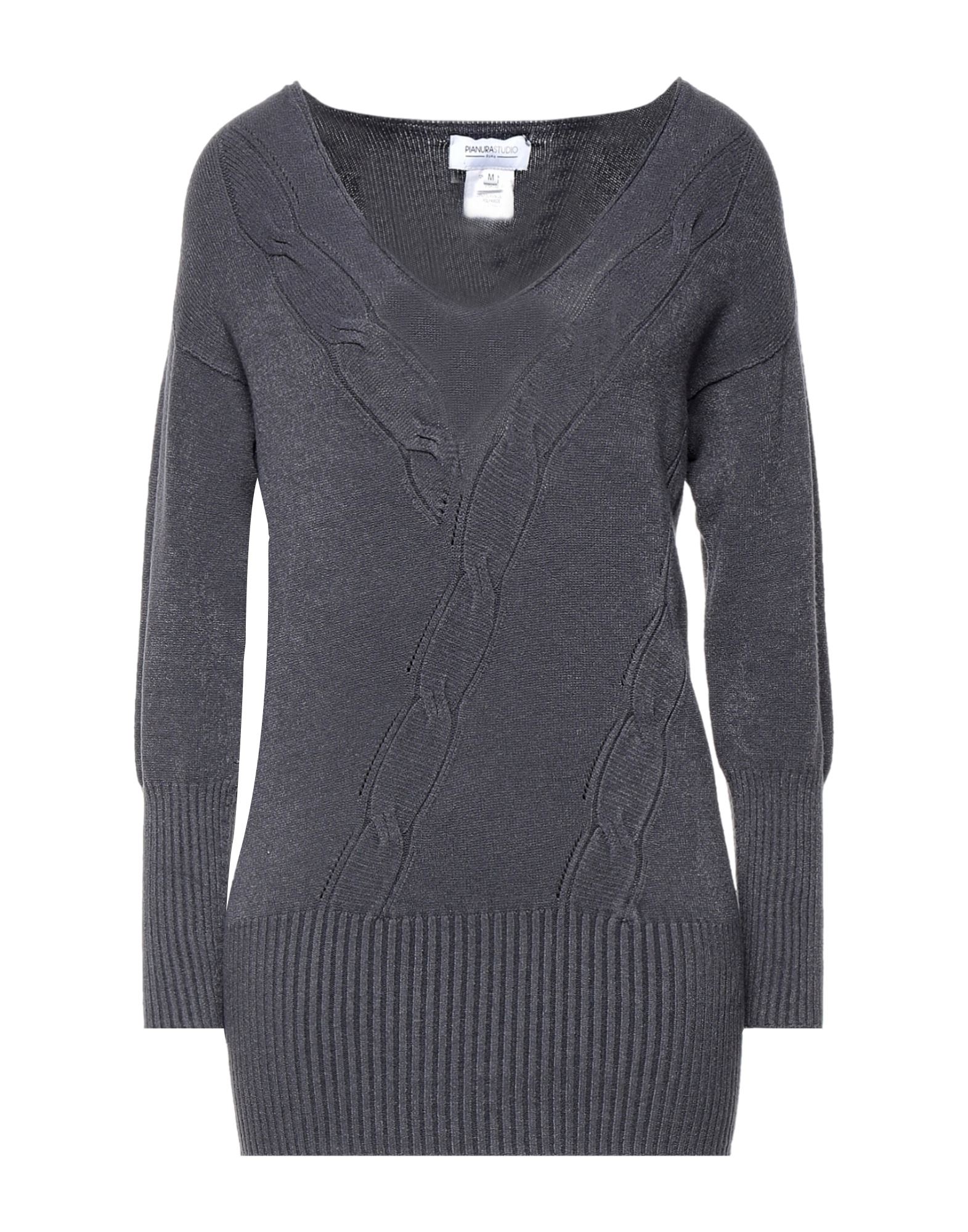 PIANURASTUDIO Pullover Damen Blei von PIANURASTUDIO