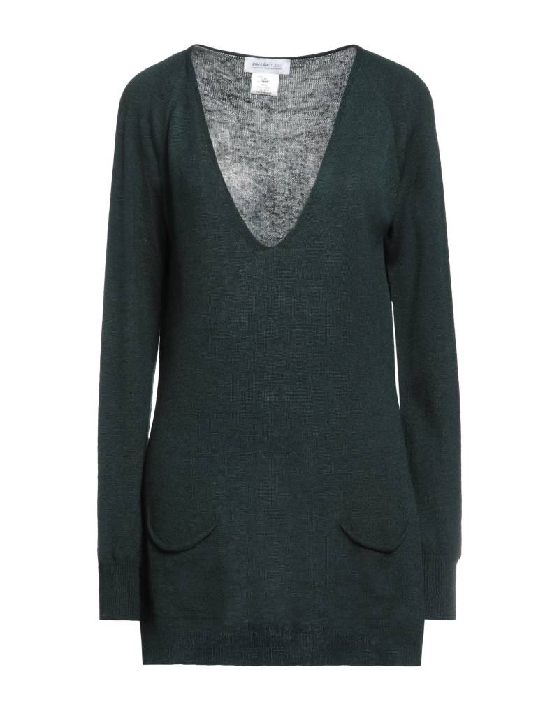 PIANURASTUDIO Pullover Damen Dunkelgrün von PIANURASTUDIO