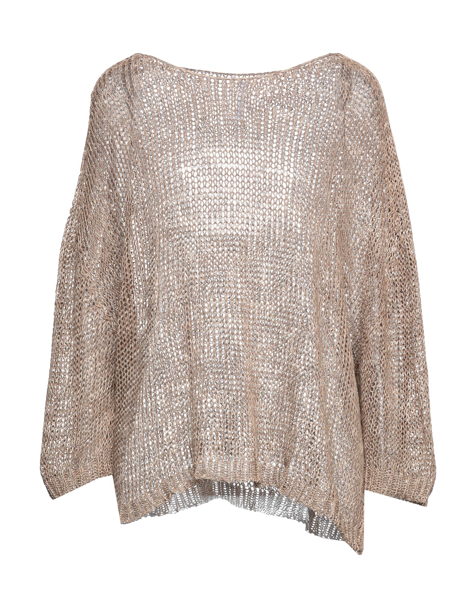 PIANURASTUDIO Pullover Damen Sand von PIANURASTUDIO