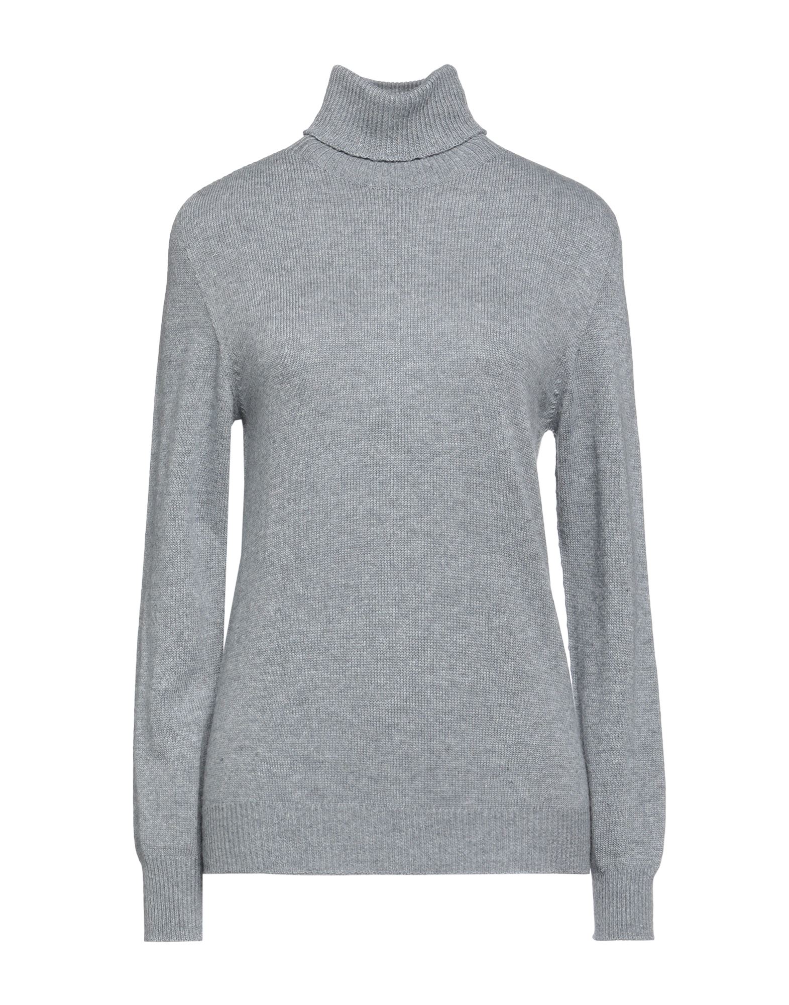 PIANURASTUDIO Rollkragenpullover Damen Grau von PIANURASTUDIO