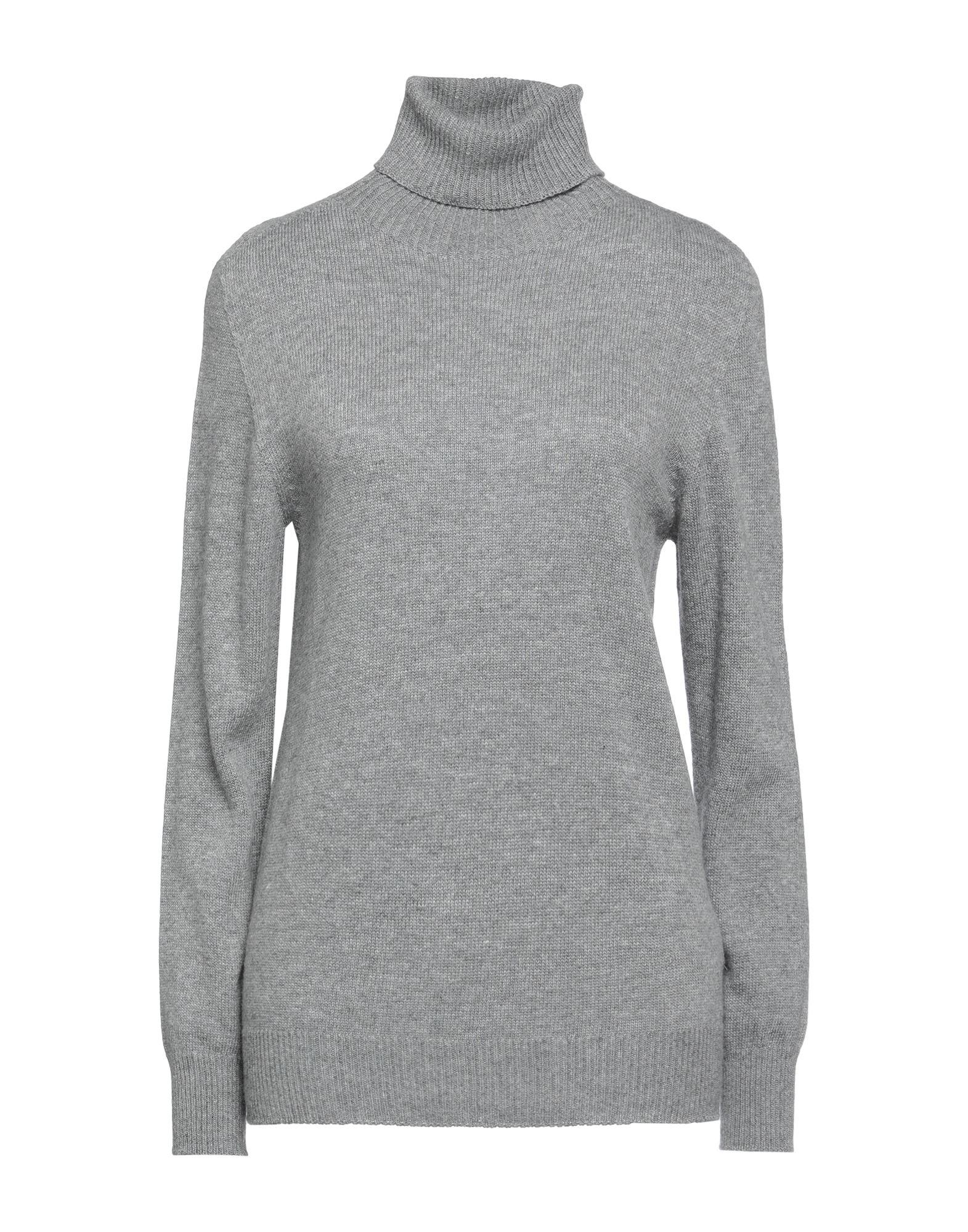 PIANURASTUDIO Rollkragenpullover Damen Hellgrau von PIANURASTUDIO