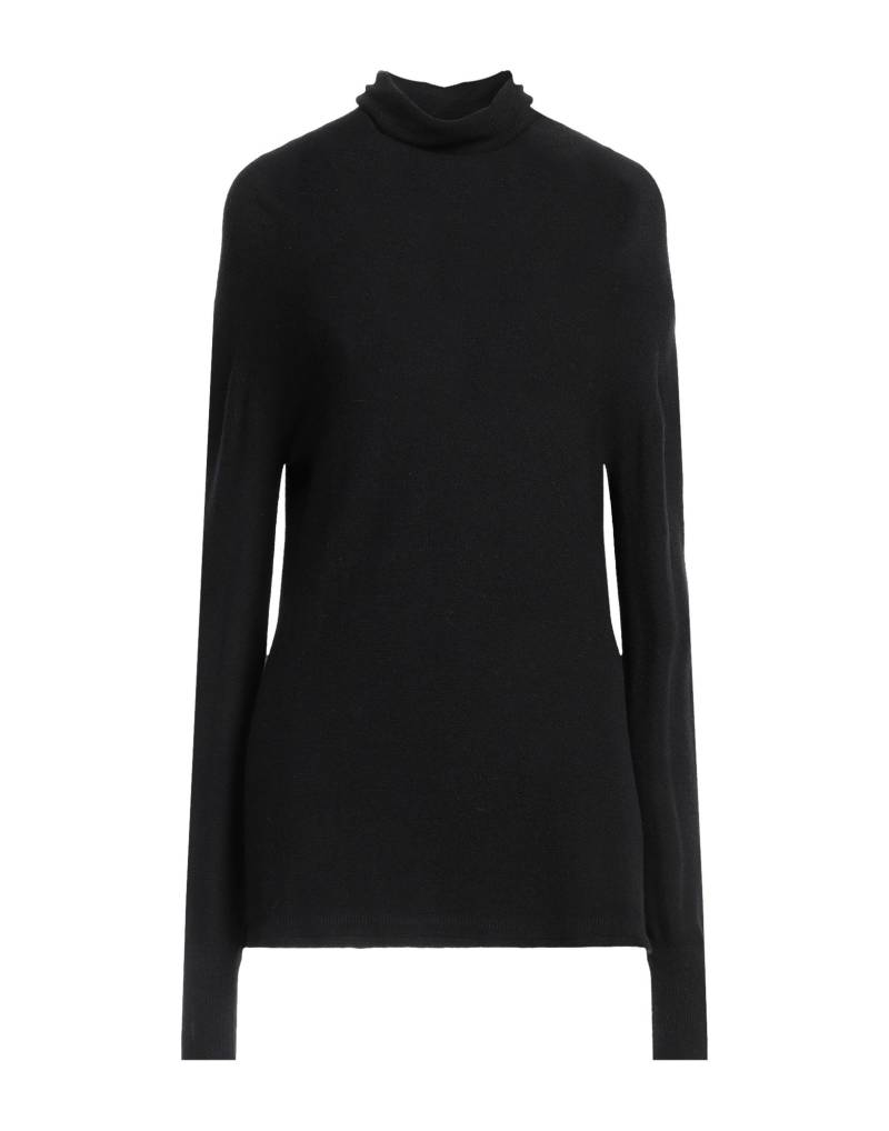 PIANURASTUDIO Rollkragenpullover Damen Schwarz von PIANURASTUDIO