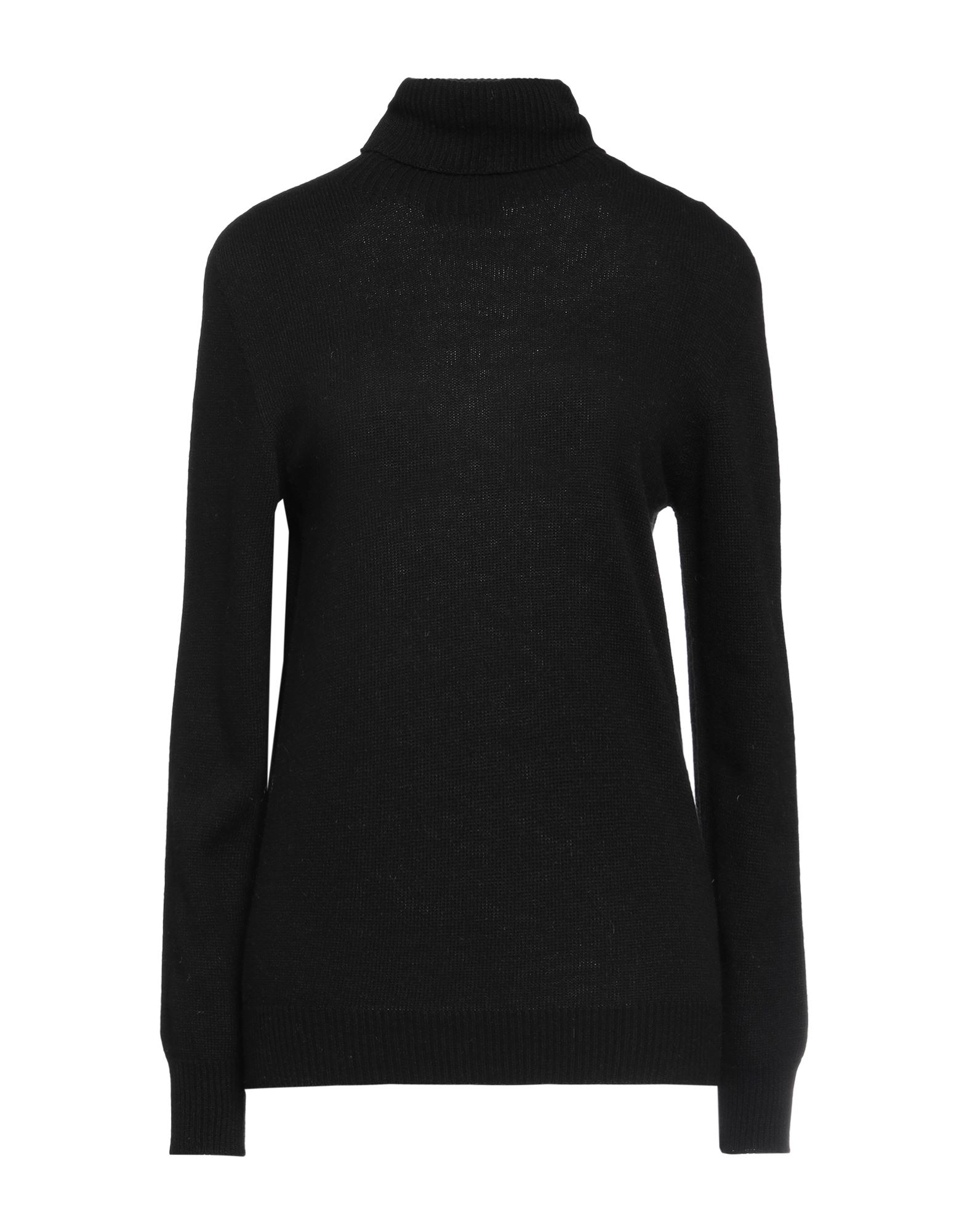 PIANURASTUDIO Rollkragenpullover Damen Schwarz von PIANURASTUDIO