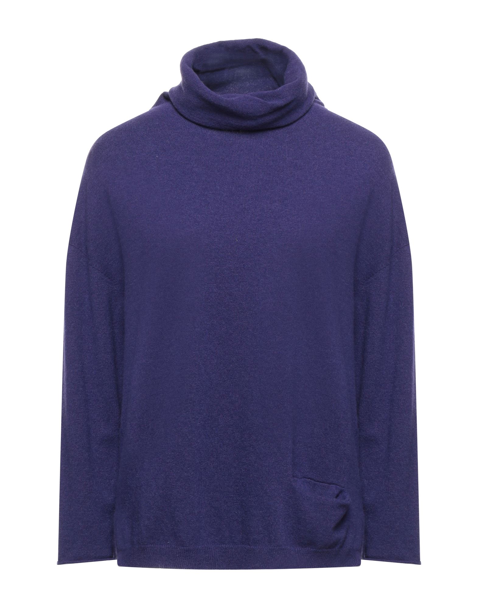 PIANURASTUDIO Rollkragenpullover Damen Violett von PIANURASTUDIO