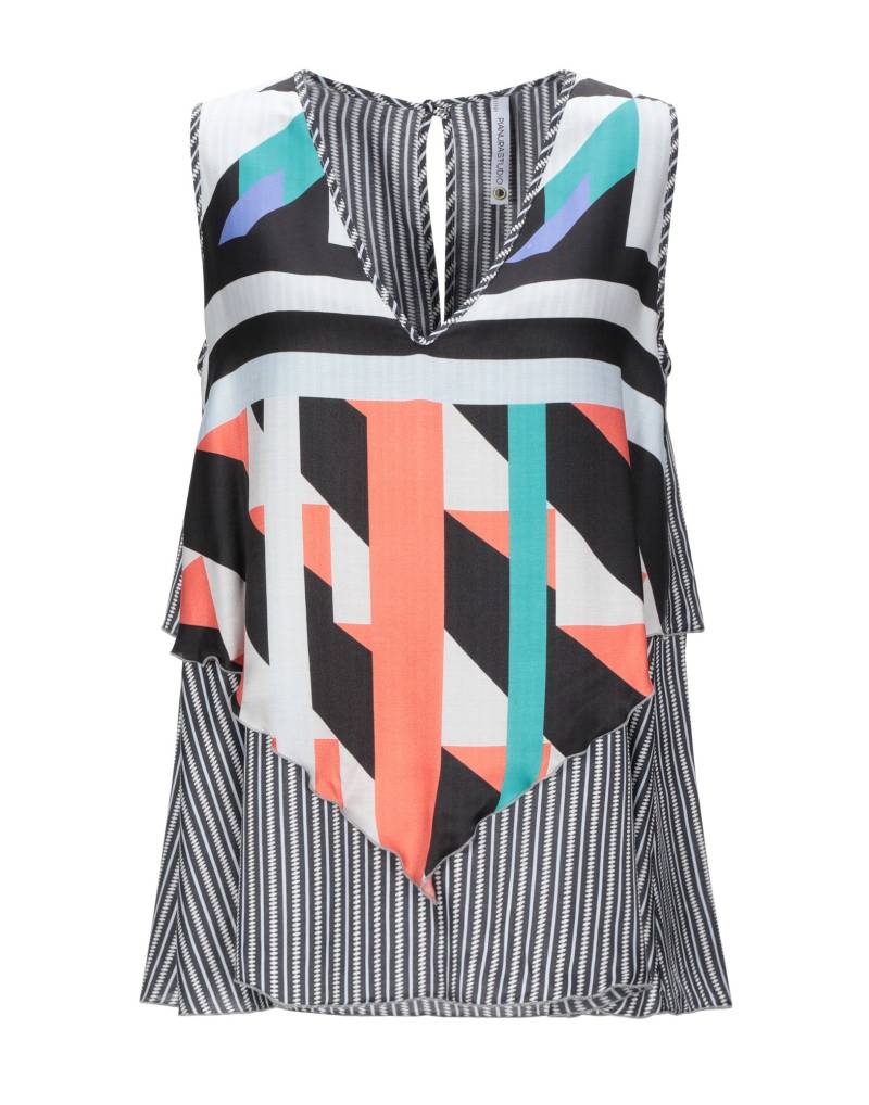 PIANURASTUDIO Top Damen Weiß von PIANURASTUDIO