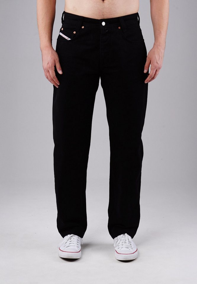 PICALDI Jeans 5-Pocket-Hose Stoffhose Zicco 472 Gabardine Mount Carrot Fit Clean Black (1-tlg) Sommerlicher Gabardine-Stoff von PICALDI Jeans