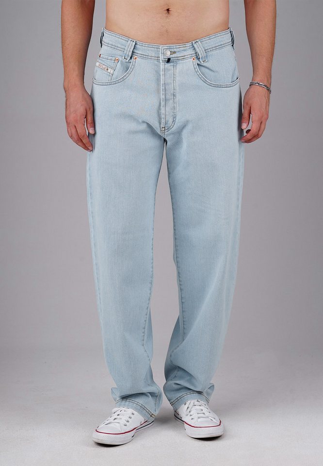 PICALDI Jeans 5-Pocket-Jeans Loose Tapered Fit Zicco 471 Palesky - Ice Blue Vintage (1-tlg) Stretch von PICALDI Jeans