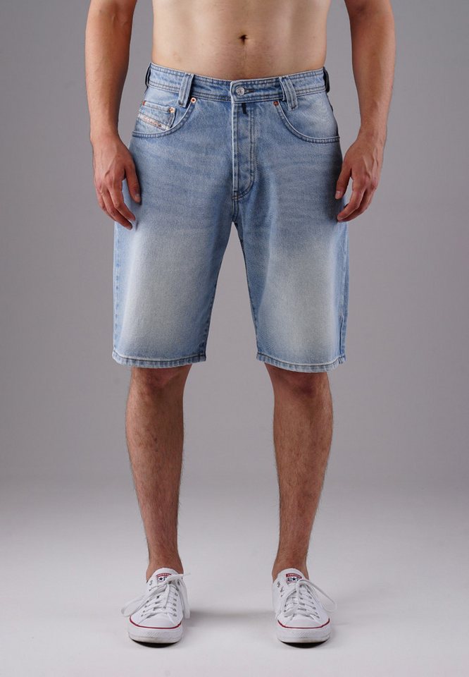 PICALDI Jeans Jeansshorts Zicco 471 Diamond - Relaxed Fit Icewashed Sky (1-tlg) Vintage-Look von PICALDI Jeans