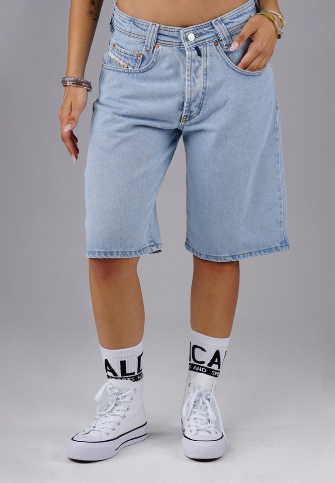 PICALDI Jeans Jeansshorts Zicco 471 Moon W – Relaxed Fit – Ice Blue Vintage (1-tlg) Streetwear von PICALDI Jeans