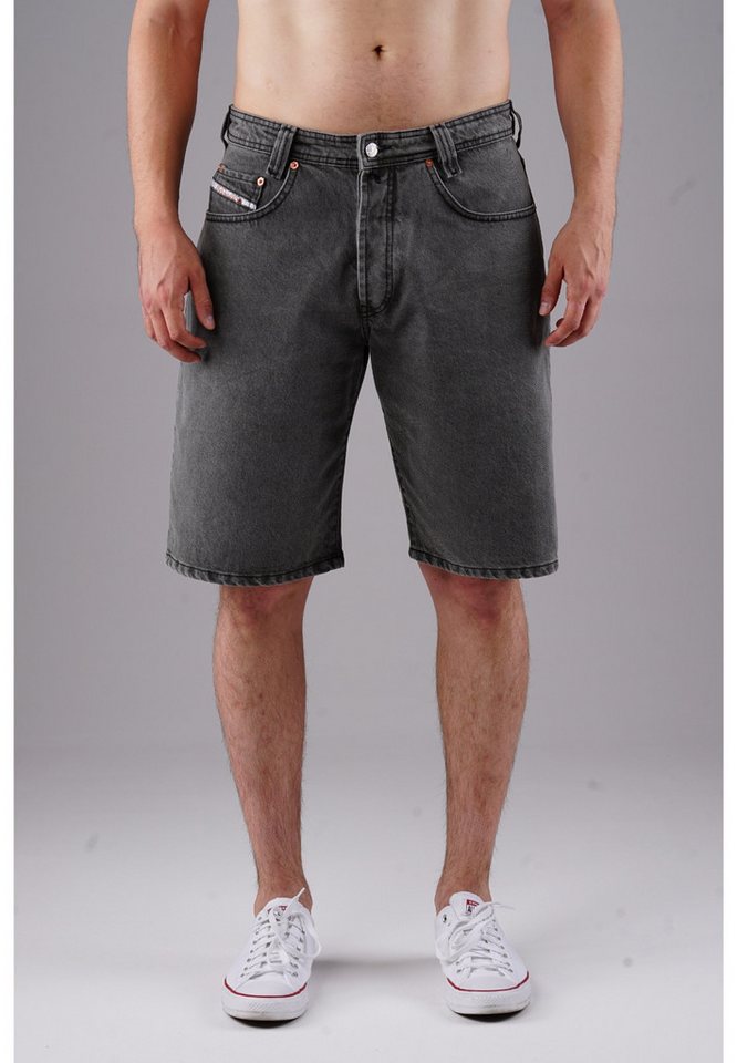 PICALDI Jeans Jeansshorts Zicco 471 TNT - Relaxed Fit Charcoal Greywashed (1-tlg) Vintage-Look von PICALDI Jeans