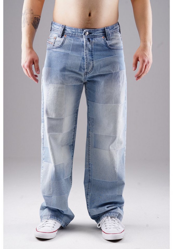 PICALDI Jeans Relax-fit-Jeans Zicco 474 Mozaik (1-tlg) Baggy Jeans von PICALDI Jeans