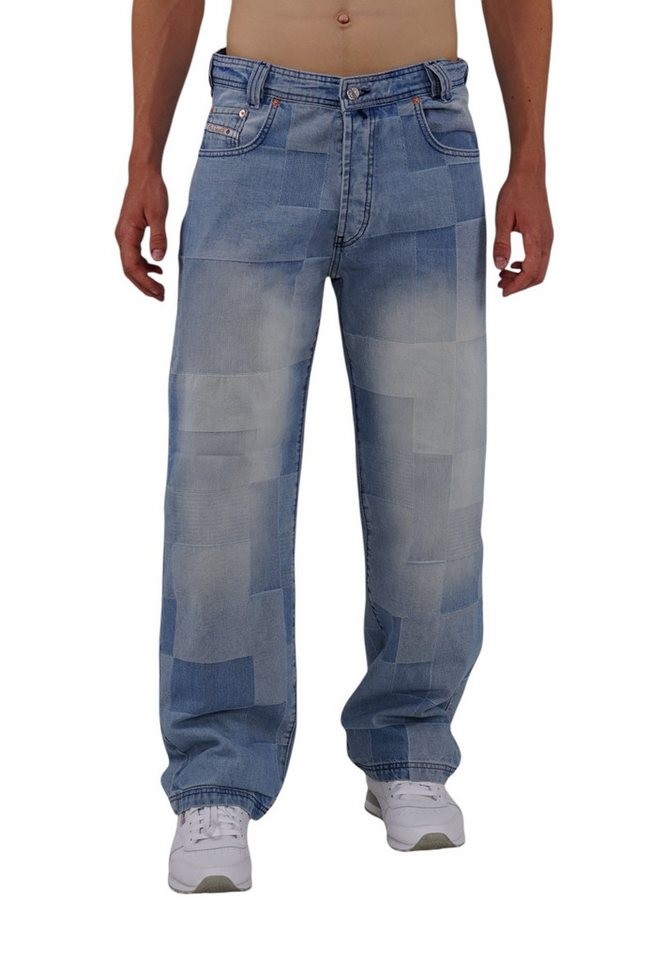 PICALDI Jeans Relax-fit-Jeans Zicco 474 Mozaik (1-tlg) Baggy Jeans von PICALDI Jeans