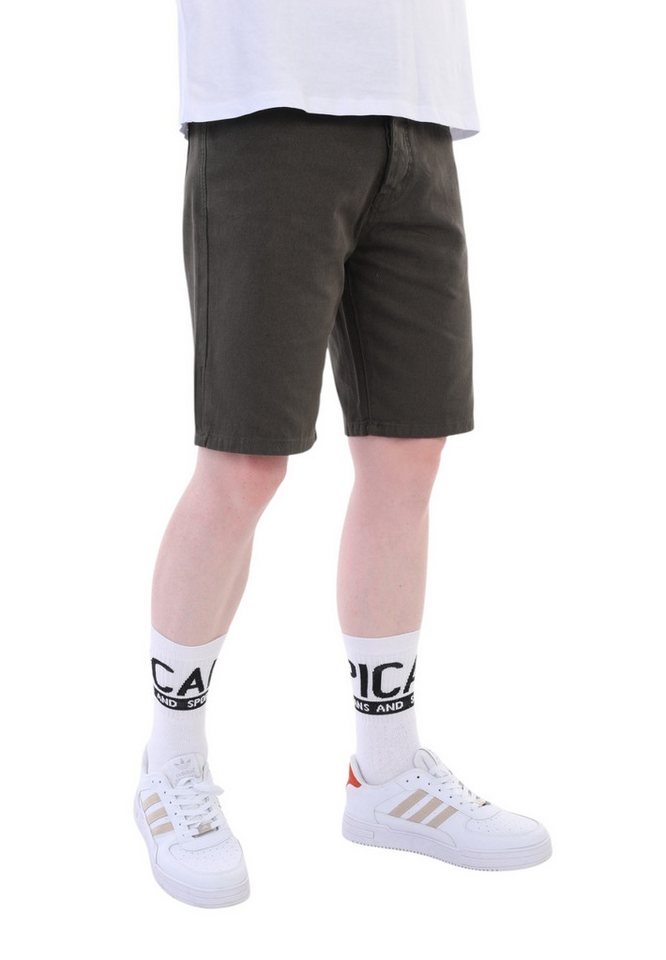 PICALDI Jeans Shorts Gabardine (1-tlg) Unifarben von PICALDI Jeans