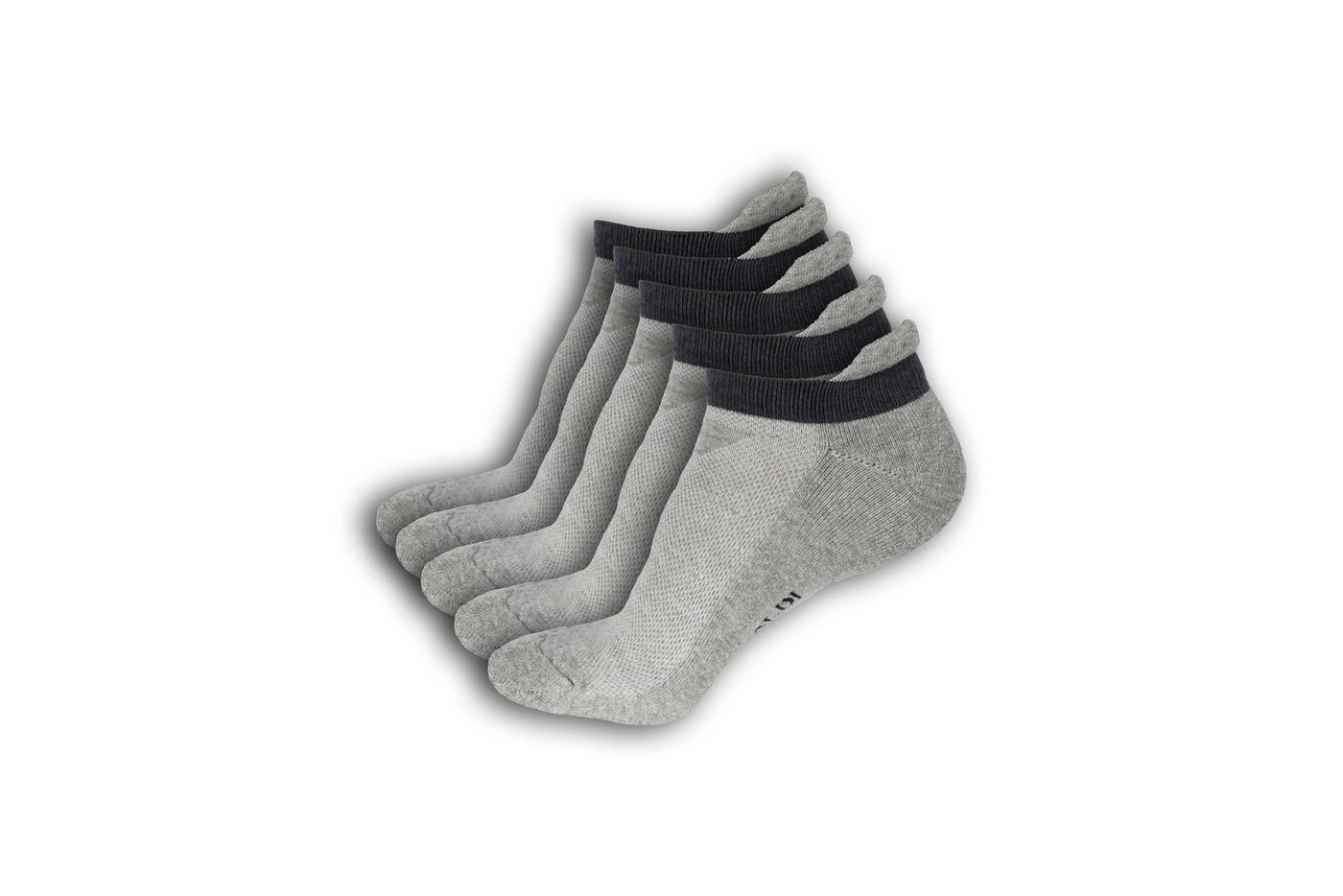 PICALDI Jeans Socken Socken Easy 5er Set - Grau (Packung) mit klassischem Logoschriftzug PICALDI Jeans Socken Socken Easy 5er Set - Grau (Packung) mit klassischem Logoschriftzug von PICALDI Jeans