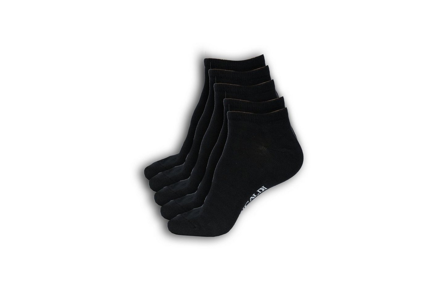 PICALDI Jeans Socken Light 5er Set- Schwarz (Packung, 5er-Pack) mit Logoschriftzug PICALDI Jeans Socken Light 5er Set- Schwarz (Packung, 5er-Pack) mit Logoschriftzug von PICALDI Jeans