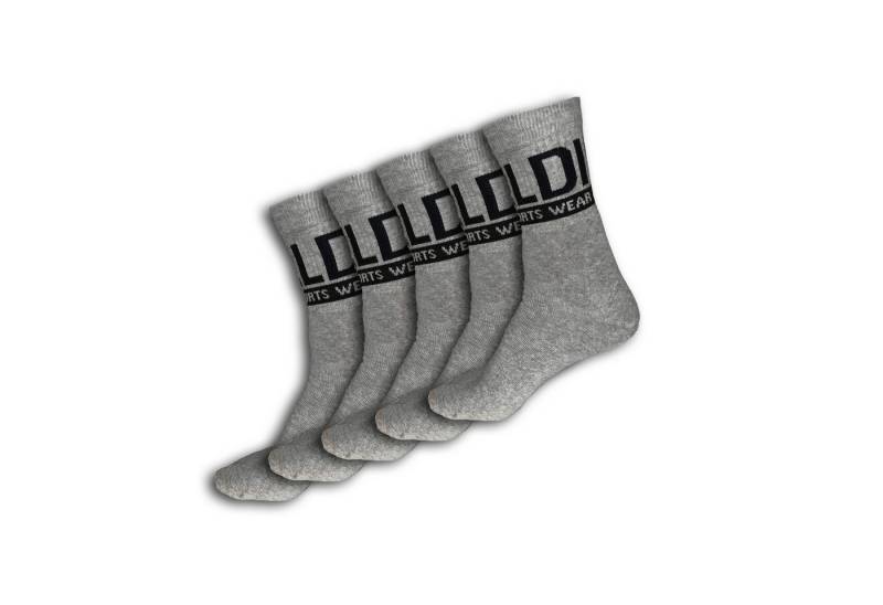PICALDI Jeans Tennissocken 6 Paar Sportswear (Packung, 6-Paar, 6er-Pack) mit eingestricktem Logo von PICALDI Jeans