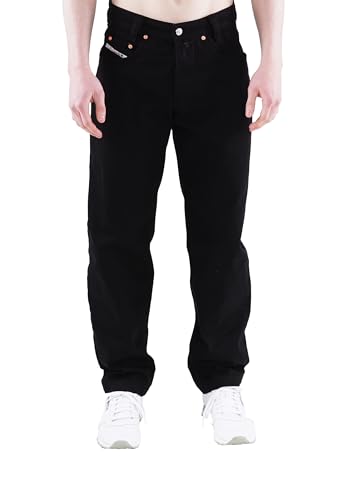 Picaldi® Zicco 471 Jeans | Loose & Relaxed Fit | Karottenschnitt Hose | Lässig, Locker & Weit Geschnitten (W32/L32, Black Black) von Picaldi