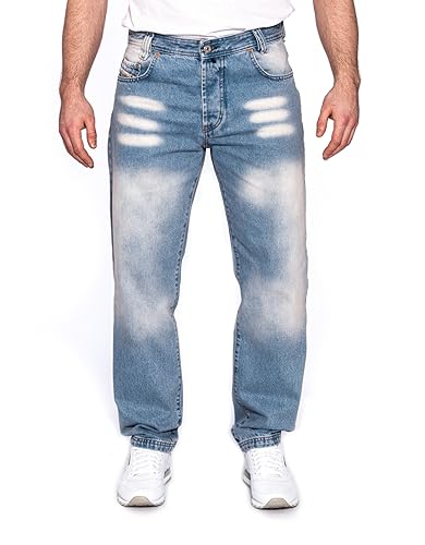 Picaldi® Zicco 472 Jeans | Loose & Relaxed Fit | Karottenschnitt Hose | Lässig & Locker Geschnitten (W44/L30, Chemie 1) von Picaldi