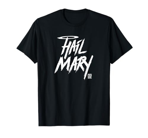 Herren Pick Six Hail Mary inverse T-Shirt von PICK SIX Football Shirts