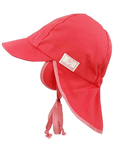 PICKAPOOH Baby/Kinder Sonnenhut/Sonnenmütze Tom mit UV-Schutz aus Reiner Bio-Baumwolle, Cayenne-309, Gr. 48 PICKAPOOH Baby/Kinder Sonnenhut/Sonnenmütze Tom mit UV-Schutz aus Reiner Bio-Baumwolle, Cayenne-309, Gr. 48 von PICKAPOOH