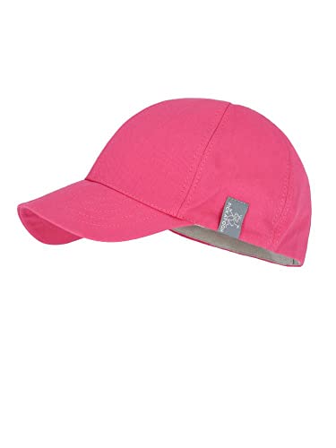 PICKAPOOH Kinder und Erwachsenen Cap mit UV-Schutz, Azalea, Gr. 52 von PICKAPOOH