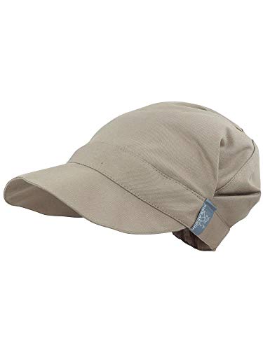 PICKAPOOH Schirmmütze Rico für Kinder und Erwachsene mit UV-Schutz Bio-Baumwolle, Taupe-310, Gr. 48 PICKAPOOH Schirmmütze Rico für Kinder und Erwachsene mit UV-Schutz Bio-Baumwolle, Taupe-310, Gr. 48 von PICKAPOOH