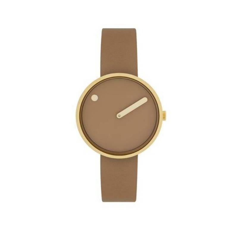 PICTO Quarzuhr 34002-4814G, Lederarmband braun PICTO Quarzuhr 34002-4814G, Lederarmband braun von PICTO