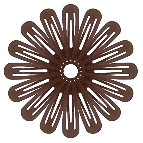 16 Stück große Haarspangen für Frauen 7cm Haarspangen Haarspangen für dickes Haar Frauen Haarschmuck (braun) von PIDOUDOU