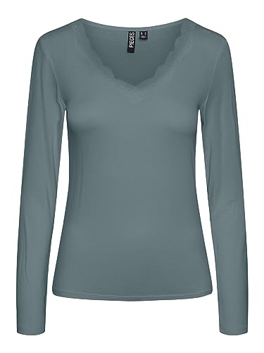 Bestseller A/S PCBARBERA LS LACE TOP NOOS BC Bestseller A/S PCBARBERA LS LACE TOP NOOS BC von PIECES
