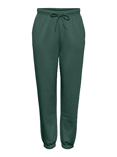PIECES Damen Pcchilli Hw Sweat Pants Noos Bc Hose Karotte Standardlänge Hohe Taille Elastischer Bund mit Tunnelzug Seitentaschen 50 Mint von PIECES