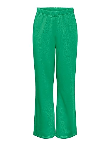 PIECES A/S PCCHILLI HW Wide Sweat Pants NOOS BC, Damen, Regular Fit Hose, Mint, L von PIECES