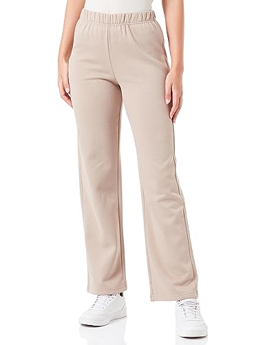 PIECES A/S PCCHILLI HW Wide Sweat Pants NOOS BC, Damen, Hose, Weite, Gerade, Silver Mink, M, Herbst/Winter, 5 Taschen von PIECES