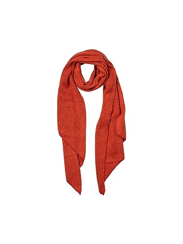 Bestseller A/S PIECES Damen Pcpyron Long Scarf Noos Bc Schal 17076047,Red Clay,Einheitsgröße von PIECES