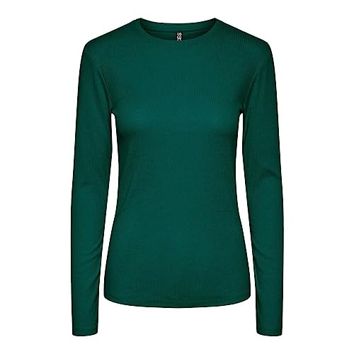 PIECES Damen T-Shirt,Trekking Green,L von PIECES