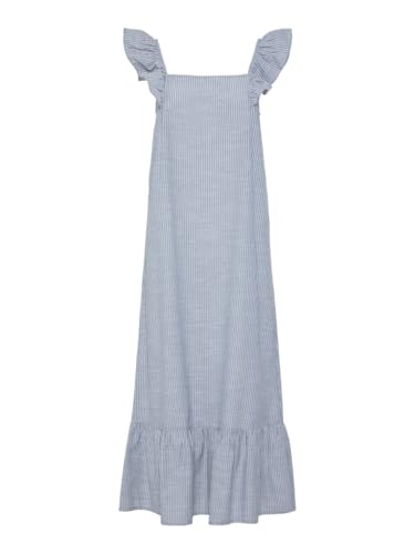 PCAPIA SL Square Neck Ankle Dress MM von PIECES