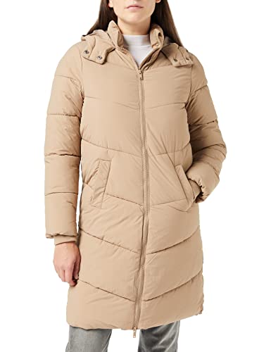 PIECES Damen Pcjamilla Long Puffer Jacket Noos Bc, Silver Mink, M PIECES Damen Pcjamilla Long Puffer Jacket Noos Bc, Silver Mink, M von PIECES