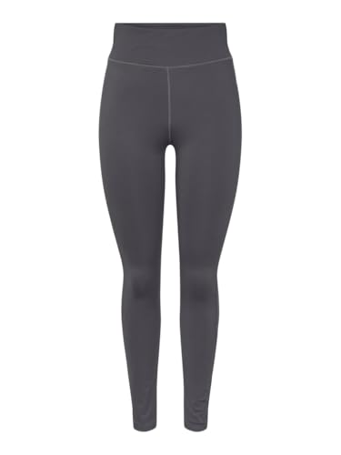 PIECES Damen PCJANA HW Active Leggings MM, Grape Leaf ,S von PIECES