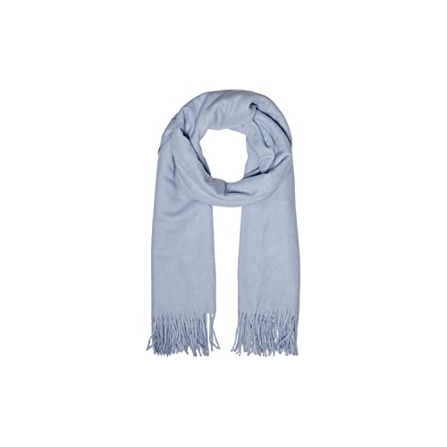 PIECES Damen Pcjira Wool Scarf Noos, Kentucky Blue, Einheitsgröße von PIECES