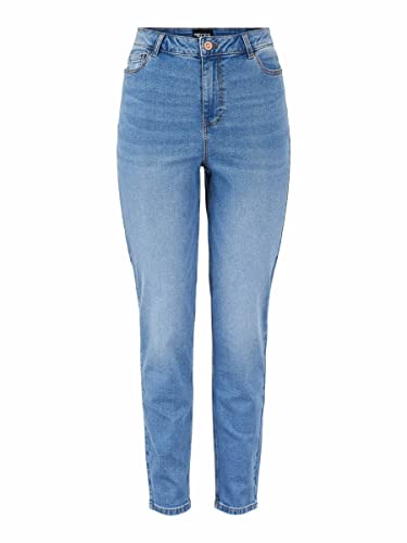 PIECES Damen Pckesia Mom Hw ANK JNS Mb50 Noos Bc, Medium Blue Denim, XS PIECES Damen Pckesia Mom Hw ANK JNS Mb50 Noos Bc, Medium Blue Denim, XS von PIECES